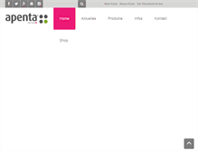 Tablet Screenshot of apenta.ch
