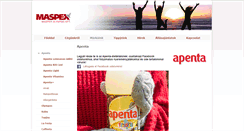 Desktop Screenshot of apenta.hu